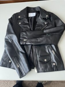 京都☆革ジャン修理☆破れ縫製