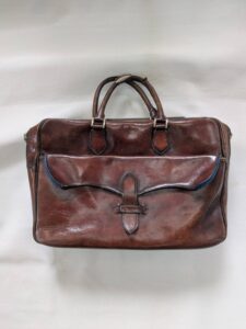 京都　本革製ビジネスバッグ修理のご紹介です。