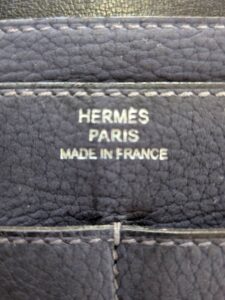 京都　Hermès修理☆ドゴン財布のリペアをご紹介します。