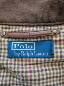 京都　レザージャケット修理☆ラルフローレン