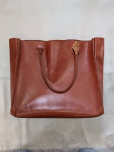 京都　レザートートバッグ修理
