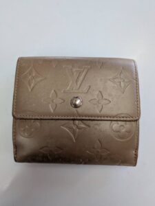 京都　Louis Vuittonポルトモネ修理のご紹介です。