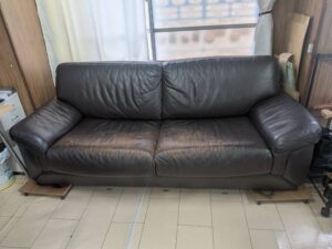 京都／ソファー修理の施工事例をご紹介します。